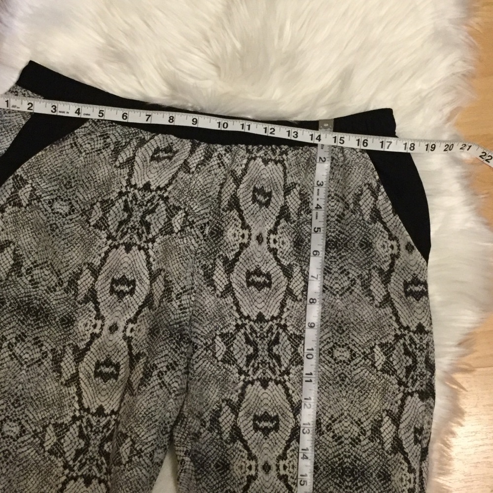 The Kooples Sport Pants Python Print Size - image 6